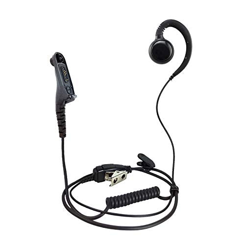 PROMAXPOWER C-Shape Swivel Earpiece for Motorola XPR7550e - size: 1-Pack