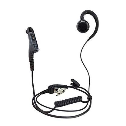 PROMAXPOWER C-Shape Swivel Earpiece for Motorola XPR7550e - size: 1-Pack