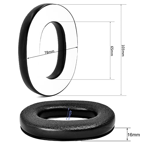 Defean 4PCS Earpads for 3M WorkTunes(90543, 90544, 90542, 90541)