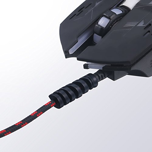Jetec Charger Cable Protector, Spiral USB Wire Protector - color: Colorful