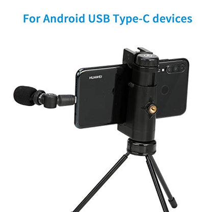 Saramonic SmartMic UC Mini Ultra-Compact Omnidirectional Condenser USB-C Microphone for iPhone 15, Android Mobile Devices, new iPad, Computers & More - size: Mini USB-C