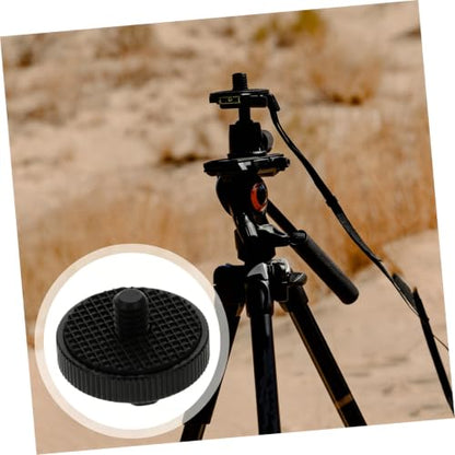 3pcs Cold Shoe Mount Adapter Set Threaded Screw for Cameras Tripods and Microphones Metal Bracket Professional Structure