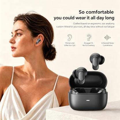 in Ear Earbuds Wireless Bluetooth 6.0 Headphones Clear Calls
