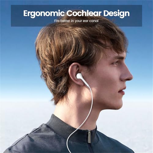 2 Pack 3.5mm Headphones for iPhone, iPad, Mac and PC for Most 3.5mm Jack | 3.5mm iPhone Earbuds whit Mic and Volume Control, PC with iPhone, iPad, iPod, Computers, MP3/MP4 Players, Android Devices