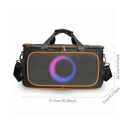 Carrying Case Compatible with JBL PartyBox On The Go 2 Plus,Travel Storage Bag Fits for JBL PartyBox On-The-Go Essential Protable Party Speaker and Wireless Mic(Bag Only,No Shoulder Strap)