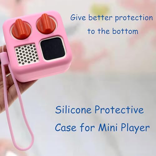Silicone Case for Yoto Mini Player (Pink) - color: Pink