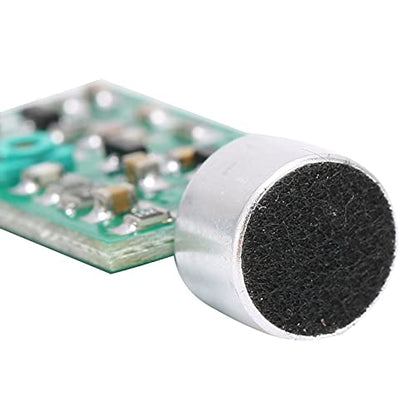 FM Transmitter Wireless Microphone Module, Mini Audio Transmitter for Car Bluetooth Receiver, Wireless Audio Emission Core Board 0.7-9V Compatible with Smartphone