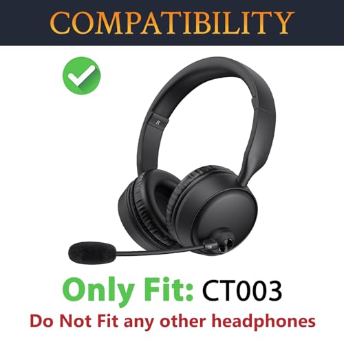 SOULWIT Mesh Earpads for LEVN CT003 - Black