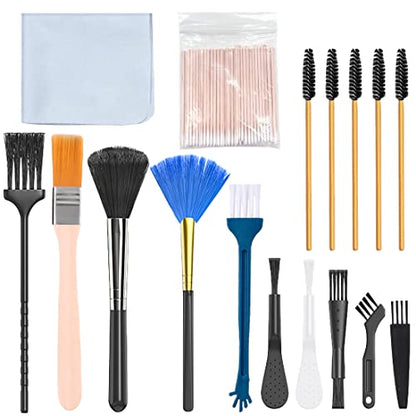 Cell Phone Cleaning Kit, 116 Pcs Speaker Cleaner for iPhone & Android | Phone Screen Cleaner Charging Port Cleaner, Electronic Cleaning Kit Compatible with Headphones Earbuds Camera USB C Lightning