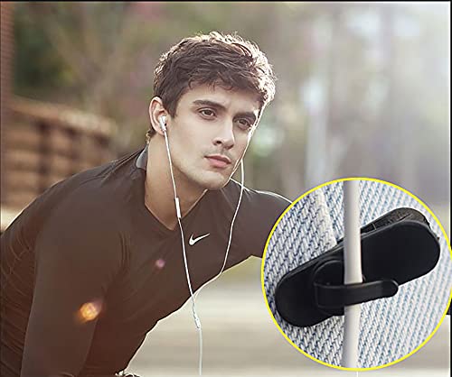 Lapel Mic Clip on Shirt Microphone Metal Tie and Plastic Wire Clips for Recording Video (20 Pcs)