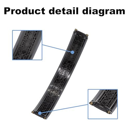 Studio 3 Headband Replacement -Top Headband Accessories, as Same The OEM Compatible with Studio 3 Wireless(A1914) & Studio 2 Wired/Wireless (B0500/B0501) Headphones (Studio 3-Asphalt Gray) - color: Studio 3-Asphalt Gray