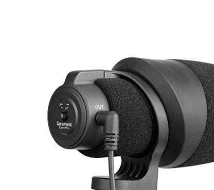 Saramonic Shotgun Microphone for DSLR, Mirrorless, Video Cameras, Smartphones & Tablets (CamMic) | Video Cameras, Mirrorless, Smartphones & Tablets (CamMic)