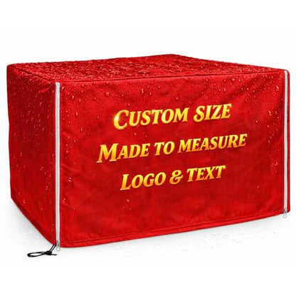 Heavy Duty Custom Dust Cover, 600D Oxford Fabric with Waterproof Coating, Made to Measure Outdoor Cover, Tear Resistant, UV Protection, Zipper Access (Heavy Duty Waterproof)