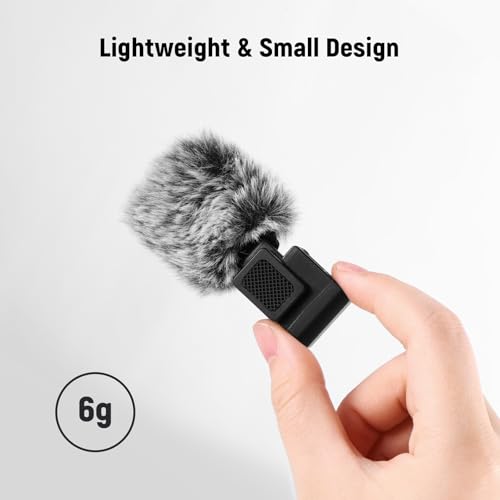 NEEWER CA133 Black Cold Shoe Wind Muff Compatible with Sony ZV-1F ZV-E10 ZV-1 ZV-E1 ZV1 II Vlog Cameras, Microphone Furry Windscreen with Cold Shoe Mount Adapter & Cleaning Cloth Accessories - style: CA133 w/Cleaning Cloth