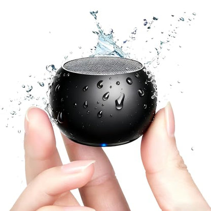 Portable Mini Bluetooth Speaker, Small Wireless Speaker Bluetooth 5.3 with Stereo Sound, Deep Bass, TWS Pairing, IP7 Waterproof, 8 Hours of Playtime, for Home/Outdoor/Party/Travel/Gift Ideas