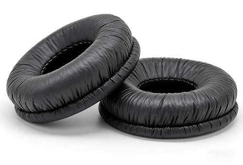 1 Pair Replacement Earpads for Plantronics Savi W720 CS510 Headset - Black