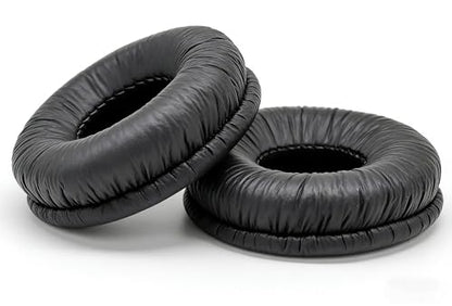 1 Pair Replacement Earpads for Plantronics Savi W720 CS510 Headset - Black