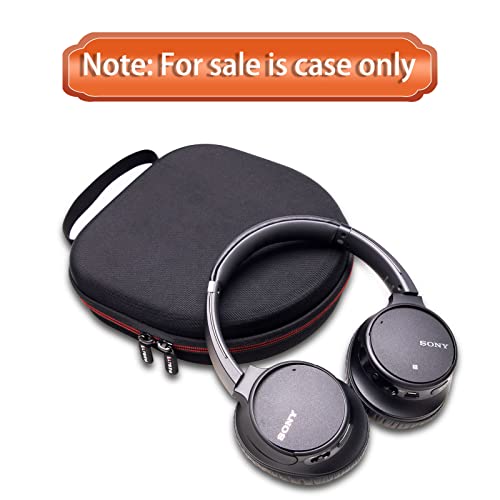 Case for Sony WH-CH720N/WH-CH520 Noise Canceling Wireless Headphones Blue | Hard Carrying Travel Case for Sony WH-CH720N/WH-CH520 Noise Canceling Wireless Headphones - color: Black+Blue