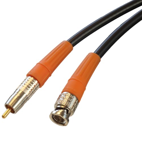 BJC Coaxial Digital Audio Cable (3 Foot, RCA to BNC, Black) - color: Black, size: 3 foot, style: RCA to BNC