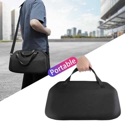 co2CREA for Soundcore Boom 2 Plus Outdoor Speaker Hard Protective Case | Portable Travel Design, Padded Interior, Detachable Shoulder Strap, Hand Strap And Strong Zipper For Easy Carrying