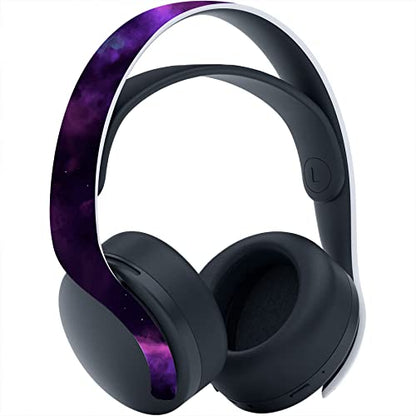 PlayVital Purple Deep Space Full Set Skin Decal for ps5 Console Digital Edition, Sticker Vinyl Decal Cover for ps5 Controller & Charging Station & Headset & Media Remote - color: Purple Deep Space