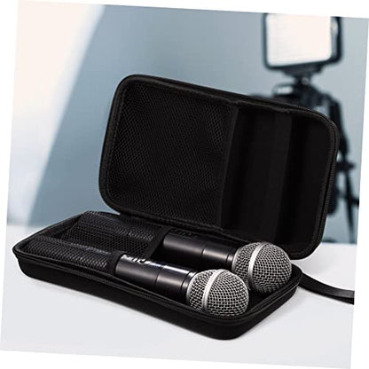 Wireless Microphone Portable Storage Case with Hard Shell Protection