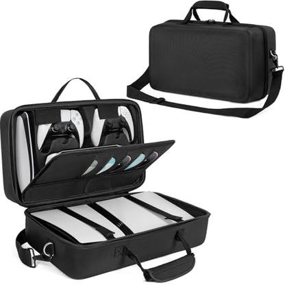 OUUTMEE Hard Shell Carrying Case Compatible with PS5 Pro - size: For PS5 Pro
