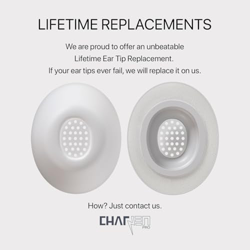 AirFoams Pro Active Ultra V10.0 Memory Foam Lifetime Replacement Ear Tips for AirPods Pro 1 & 2 – Flexible Silicone Shield, Anti Slip, Better All Day Comfort, Secure, Noise Cancelling (3 Pairs-S/M/L)