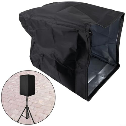 210D Waterproof Upright Speaker Cover Dustproof Protective Bag For Multimedia Audio Equipment, Outdoor Performance Use, 12X11x18in, 13X15x22in, 15X16.5x26.5in, 19X20x30in(12 * 11 * 18inch) - size: 12*11*18inch