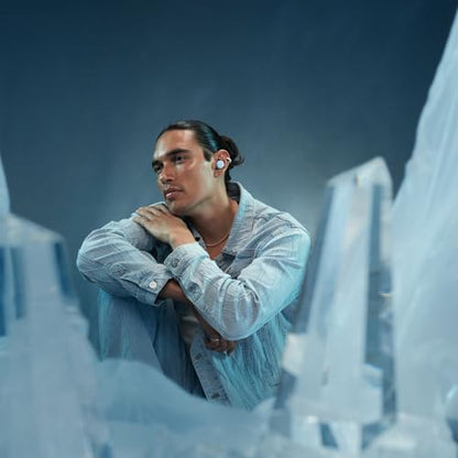 Bose QuietComfort Earbuds - True Wireless Bluetooth Earbuds with Active Noise Cancellation and Mic, USB-C Charging, IPX4 Rating, Up to 8.5 Hours of Playtime, Ice Blue - Limited Edition Color - color: Ice Blue
