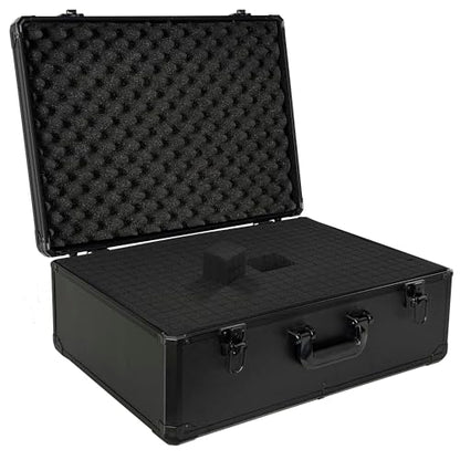 23 Inch Carrying Storage Case | Ideal for Microphone & Camera Gear Transportation, DJ Mixer Case with Customizable Pre-Diced Foam, 23 X 16.5 X 8.6 Inch - size: Inner：22.5''X 16''X 8.3''