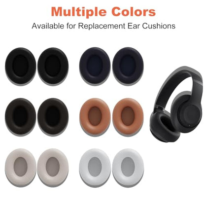 Replacement Ear Pads Compatible with Beats Studio Pro Headphones, Black | Noise Isolating Memory Foam Cushions, Soft Protein Leather, Includes Pry Tool