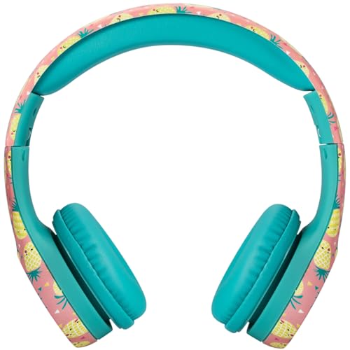 Snug Play+ Kids Headphones with Volume Limiting for Toddlers (Boys/Girls) - Pineapples - color: Pineapples, size: One Size