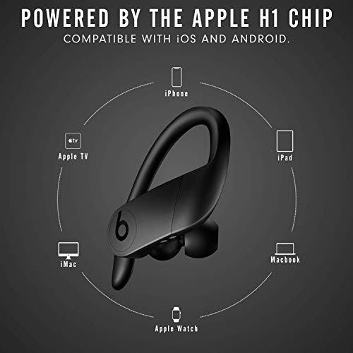 Powerbeats Pro Totally Wireless & High-Performance Bluetooth Earphones Black (Renewed) - color: Black