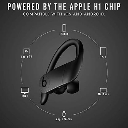 Powerbeats Pro Totally Wireless & High-Performance Bluetooth Earphones Black (Renewed) - color: Black