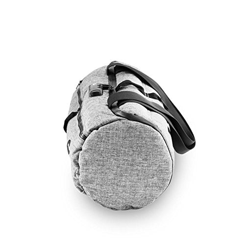 Skunk Duffle bag Medium 16"- Smell Proof - With combo lock (Gray, 16"x7.5") - color: Gray