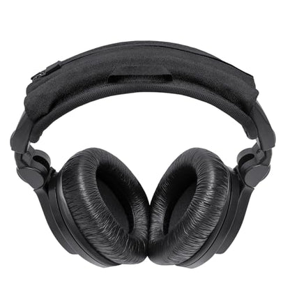 Headband Cushion Cover Compatible with Sennheiser HD280, HD280 Pro, HD300 Pro, HMD280, HMD281 Over Ear Headphone, 6mm Thick Soft Cushion, No Wobble Zipper Slider, with Hanging Loop