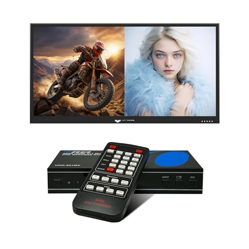 OREI 2x1 HDMI Multi Viewer Seamless Switch - 4K@60Hz RS-232 IR PIP EDID OSD