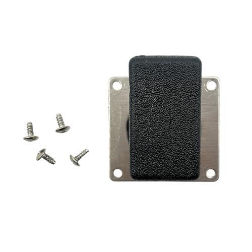 Replacement Belt Clip for KMC-25 Speaker Mic | Shoulder Speaker Microphone Belt Clip Heavy Duty Metal Radio Mic Clip Only (No Microphone)