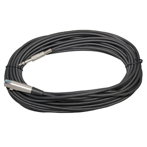 XLR to 1/4" Cable (50ft, XLR FEMALE-1/4 TRS) - color: XLR FEMALE-1/4" TRS, size: 50ft