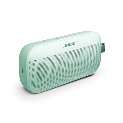 Bose SoundLink Flex Bluetooth Speaker (2nd Gen) - Portable Outdoor Speaker with Hi-Fi Audio, Waterproof and Dustproof, USB-C, Up to 12 Hours Battery Life, Dewdrop Mint - Limited Edition Color - color: Dewdrop Mint