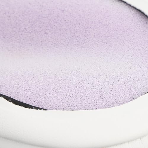 Replacement Ear Pads for ATHM50X M40X M30X M50, Comfortable Protein Leather Headphone Cushions, Sound Insulation Earpads for Studio Headphones, White Purple - color: White Purple