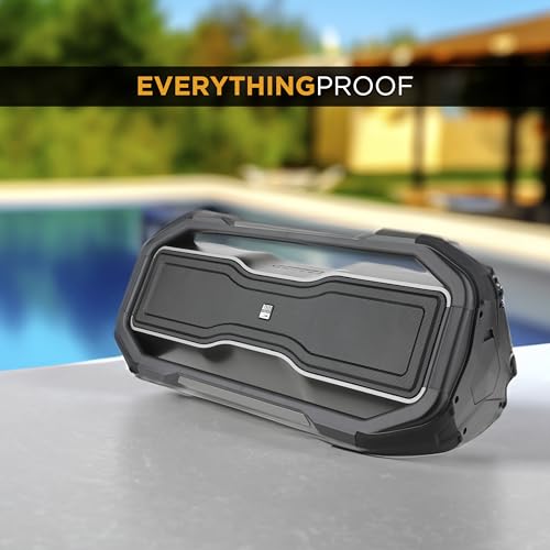 Altec Lansing - Portable Bluetooth Speaker, Waterproof IP67 - color: Steel Grey