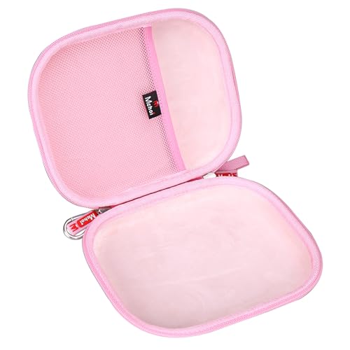 Mchoi Hard Case Suitable for JBL Tune 500BT / 510BT / 520BT On-Ear Wireless Bluetooth Headphone, Waterproof Shockproof Headphone Carrying Protective Cas, Pink, Case Only - color: Pink