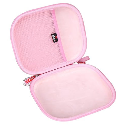 Mchoi Hard Case Suitable for JBL Tune 500BT / 510BT / 520BT On-Ear Wireless Bluetooth Headphone, Waterproof Shockproof Headphone Carrying Protective Cas, Pink, Case Only - color: Pink