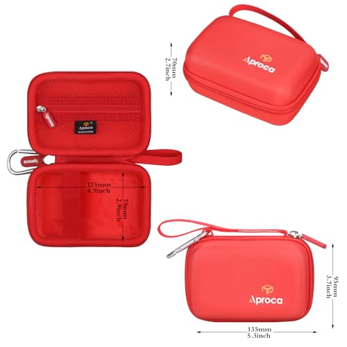 Case for JBL Go 4 / GO 5 / Go 3 Ultra Portable Speaker -Red (Case Only) - color: All Red