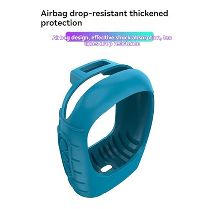 Silicone Protective Cover Case Sleeve Compatible for JBL Clip 5 Portable Bluetooth Speaker Carrying Case Stand Up Holder Cover Pouch - color: BLACK