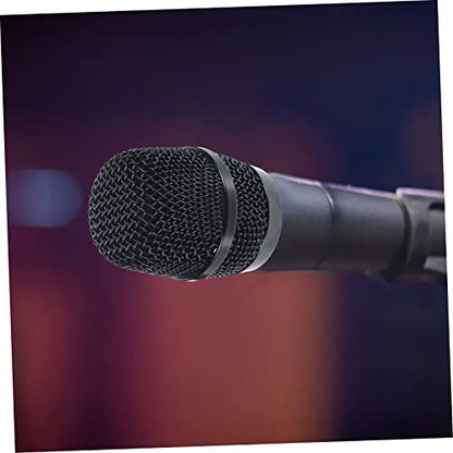 Microphone Metal Ball Head Replacement Part for Wireless Mics Pop Filter Sponge Mesh Cover