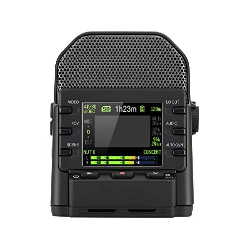 Zoom Q2n-4K Ultra High Definition Handy Video Recorder with Table Tripod Hand Grip, and SanDisk 128GB Extreme microSDXC Card and Energizer Premium Max AA Batteries