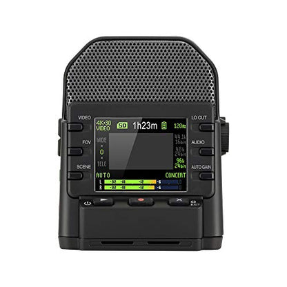 Zoom Q2n-4K Ultra High Definition Handy Video Recorder with Table Tripod Hand Grip, and SanDisk 128GB Extreme microSDXC Card and Energizer Premium Max AA Batteries